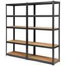 2 Pcs Storage Shelves Garage Shelving Units Tool Utility Shelves by LJGDeals