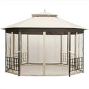 10’x 12’ Octagonal Patio Gazebo by LJGDeals