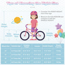 Kids Bike 12-20 Inch with Training Wheels & Basket