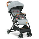 Lightweight Aluminium Frame Baby Stroller with Net by LJGDeals
