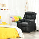 Kids Recliner Chair with Cup Holder and Footrest for Children by LJGDeals