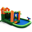 Inflatable Slide Bouncer and Water Park Bounce House Without Blower by LJGDeals