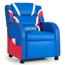 Kids Leather Recliner Chair with Side Pockets by LJGDeals