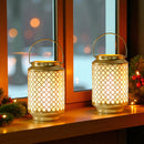 Metal Battery Operated Lamp 7.5'' High Cordless Decorative Lamp by JHY DESIGN