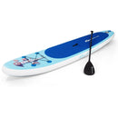 10 Feet Inflatable Stand Up Paddle Board with Adjustable Paddle Pump by LJGDeals