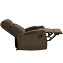 Recliner Chair Single Sofa Lounger with Arm Storage and Cup Holder for Living Room by LJGDeals