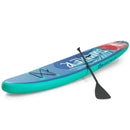 10 Feet Inflatable Stand Up Paddle Board with Backpack Leash Aluminum Paddle by LJGDeals