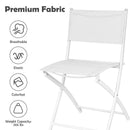 3 Pieces Patio Folding Bistro Set for Balcony or Outdoor Space by LJGDeals
