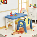 Kids Activity Table and Chair Set with Montessori Toys for Preschool and Kindergarten by LJGDeals