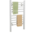 2-in-1 150W Freestanding and Wall-mounted Towel Warmer Drying Rack with Timer by LJGDeals