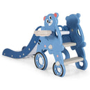 4-in-1 Foldable Baby Slide Toddler Climber Slide PlaySet with Ball by LJGDeals