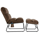 Velvet Massage Recliners with Ottoman Remote Control and Side Pocket by LJGDeals