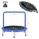 36 Inch Kids Trampoline Mini Rebounder with Full Covered Handrail by LJGDeals