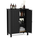 2-Door Bathroom Floor Storage Cabinet Space Saver Organizer by LJGDeals