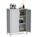 2-Door Bathroom Floor Storage Cabinet Space Saver Organizer by LJGDeals