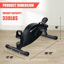 Portable Under Desk Bike Pedal Exerciser with Adjustable Magnetic Resistance by LJGDeals