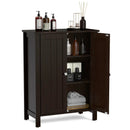 2-Door Bathroom Floor Storage Cabinet Space Saver Organizer by LJGDeals