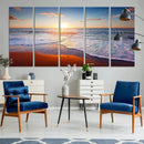 Ocean Beach Wall Art – Coastal Sunset Tropical Island by MyGreatCanvas | Canvas Wall Art Prints | Photo Prints & Wall Decor