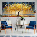 Golden Tree Wall Art – Framed Autumn Leaves Canvas Artwork, by MyGreatCanvas | Canvas Wall Art Prints | Photo Prints & Wall Decor