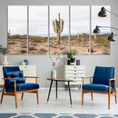 Saguaro Cactus Wall Art Canvas Print – Framed Desert