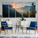Yosemite Valley Wall Art Canvas Print – Framed Mountain