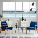 Surfing Wall Art Canvas Print – Framed Ocean Waves