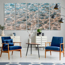 Clear Water Wall Art Canvas Print – Framed Sunlit Ocean