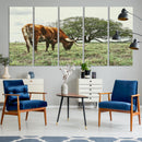 Texas Longhorn Wall Art Canvas Print – Rustic Western Ranch by MyGreatCanvas | Canvas Wall Art Prints | Photo Prints & Wall Decor