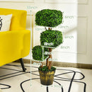 36 Inch Artificial Boxwood Topiary UV Protected Indoor Outdoor Tree by LJGDeals