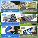 Outdoor Trampoline with Safety Closure Net-10 ft by LJGDeals