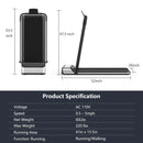 Ultra-thin Electric Folding Motorized Treadmill with LCD Monitor Low Noise by LJGDeals