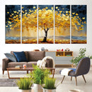Golden Tree Wall Art – Framed Autumn Leaves Canvas Artwork, by MyGreatCanvas | Canvas Wall Art Prints | Photo Prints & Wall Decor
