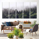 Misty Forest Wall Art Canvas Print – Foggy Pines Pine Valley by MyGreatCanvas | Canvas Wall Art Prints | Photo Prints & Wall Decor