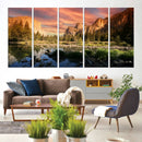 Yosemite Valley Wall Art Canvas Print – El Capitan Sunset by MyGreatCanvas | Canvas Wall Art Prints | Photo Prints & Wall Decor