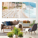 Beach Wall Art Canvas Print – Framed Coastal Seascape Summer