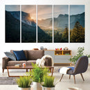 Yosemite Valley Wall Art Canvas Print – Framed Mountain