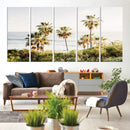 California Coast Palm Trees Wall Art Canvas Print – Framed by MyGreatCanvas | Canvas Wall Art Prints | Photo Prints & Wall Decor