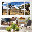Joshua Tree Desert Wall Art Canvas Print – Framed