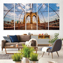 Brooklyn Bridge Manhattan Wall Art Canvas Print by MyGreatCanvas | Canvas Wall Art Prints | Photo Prints & Wall Decor
