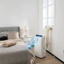 12000 BTU Portable 4-in-1 Air Conditioner with Smart Control-White by LJGDeals