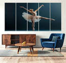 Ballet Dancer Wall Art – Framed Graceful Pose Canvas by MyGreatCanvas | Canvas Wall Art Prints | Photo Prints & Wall Decor