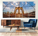Brooklyn Bridge Manhattan Wall Art Canvas Print by MyGreatCanvas | Canvas Wall Art Prints | Photo Prints & Wall Decor