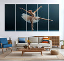 Ballet Dancer Wall Art – Framed Graceful Pose Canvas by MyGreatCanvas | Canvas Wall Art Prints | Photo Prints & Wall Decor