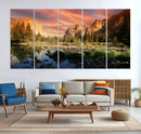 Yosemite Valley Wall Art Canvas Print – El Capitan Sunset by MyGreatCanvas | Canvas Wall Art Prints | Photo Prints & Wall Decor