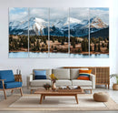 Grand Teton Park Wall Art Canvas Print – Framed Alpine Lake by MyGreatCanvas | Canvas Wall Art Prints | Photo Prints & Wall Decor