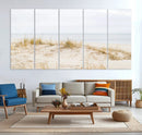 Beach Dunes Wall Art Canvas Print – Framed Serene Coastal by MyGreatCanvas | Canvas Wall Art Prints | Photo Prints & Wall Decor