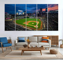 Target Field Wall Art Canvas Print – Baseball Stadium by MyGreatCanvas | Canvas Wall Art Prints | Photo Prints & Wall Decor