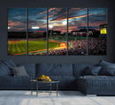 Fenway Park Wall Art Canvas Print | Large Baseball Stadium by MyGreatCanvas | Canvas Wall Art Prints | Photo Prints & Wall Decor