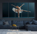 Ballet Dancer Wall Art – Framed Graceful Pose Canvas by MyGreatCanvas | Canvas Wall Art Prints | Photo Prints & Wall Decor