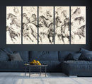 Running Horses Wall Art Canvas Print – Framed Galloping Herd